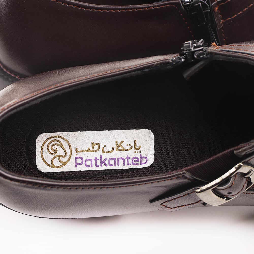 کفش طبی زنانه پاتکان مدل 649 کد 03 با کفی اسفنجی